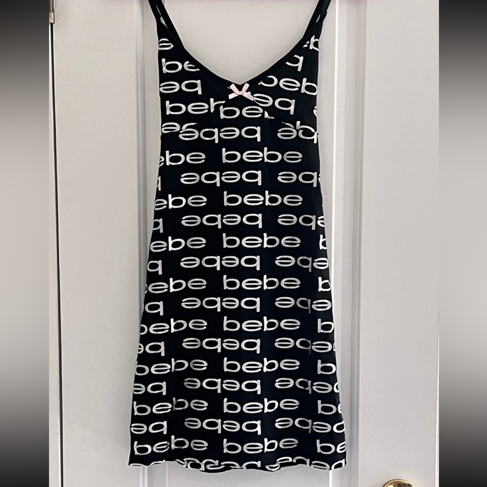 Bebe 🖤🤍 Lingerie mini dress Size M